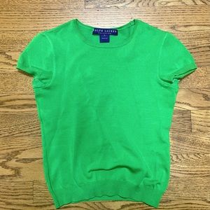 Ralph Lauren Collection short sleeve pullover.